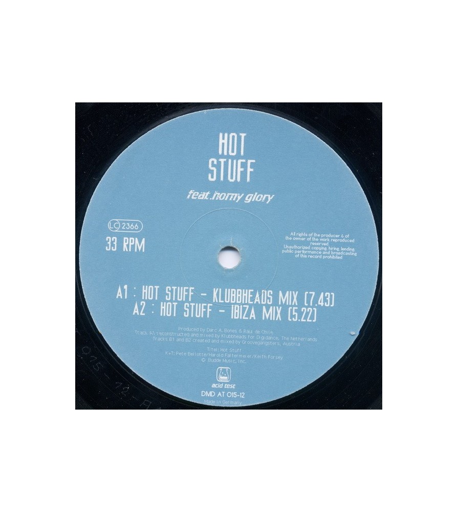 Hot Stuff Feat. Horny Glory ‎– Hot Stuff 