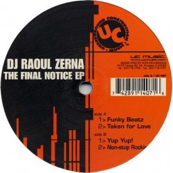 DJ Raoul Zerna ‎– The Final Notice EP 