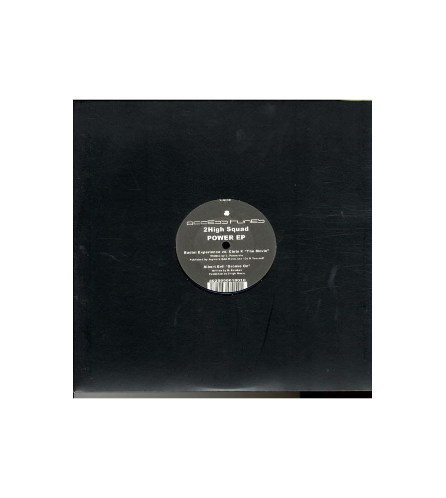 Various ‎– 2High Squad - Power EP