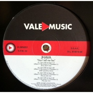 Jhava - Don't Tell Me Lies(Buscadisimo¡¡)