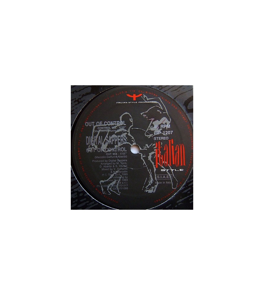 Digital Sappers - Out Of Control (IMPORT)