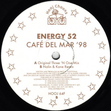 Energy 52 - Café Del Mar (ORIGINAL IMPORT INGLÉS¡¡)