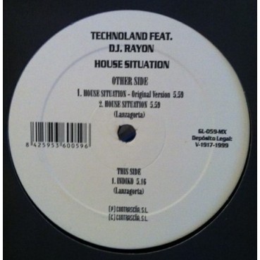 Technoland feat. DJ. Rayon – House Situation (BOMBAZO COLISEUM,AÑO 99¡¡ BUSCADISIMO¡¡)