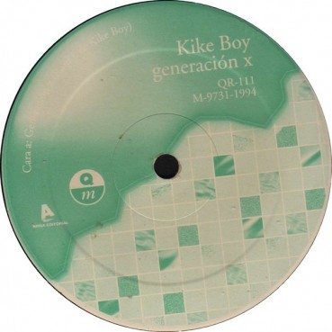 Kike Boy ‎– Generacion X (DISCO SINGLE)