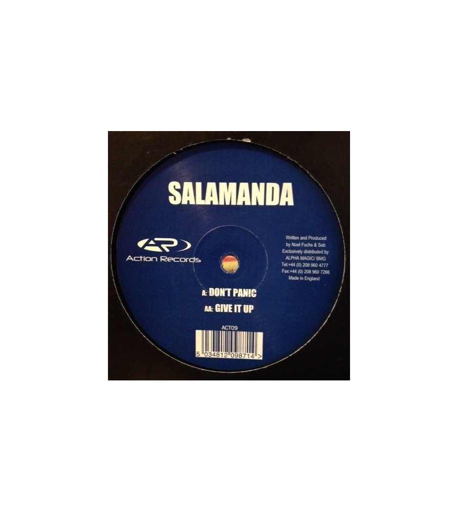 Salamanda ‎– Don't Panic / Give It Up