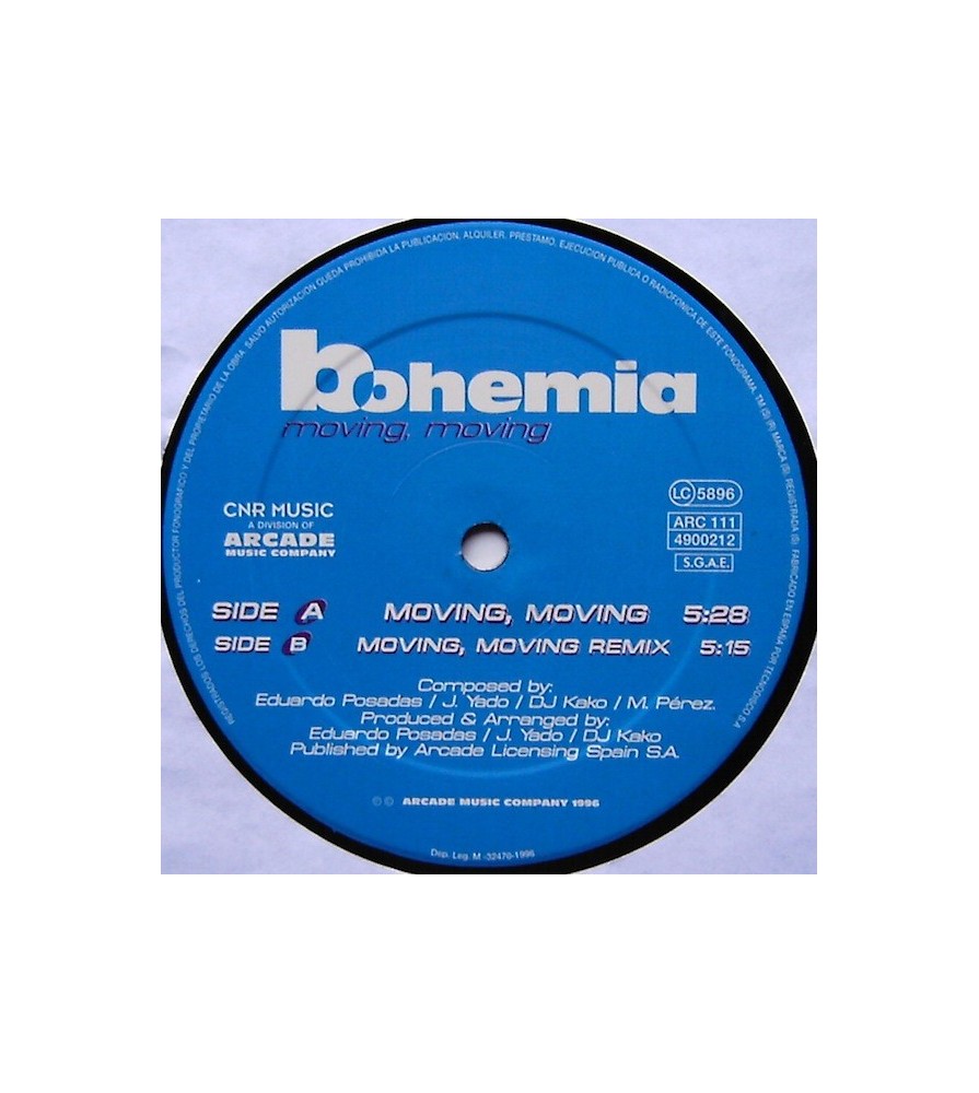 Bohemia - Moving, Moving