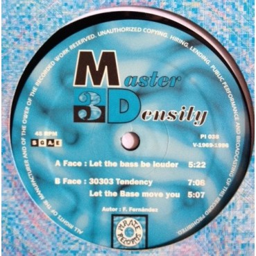Master Density ‎– Third Volume