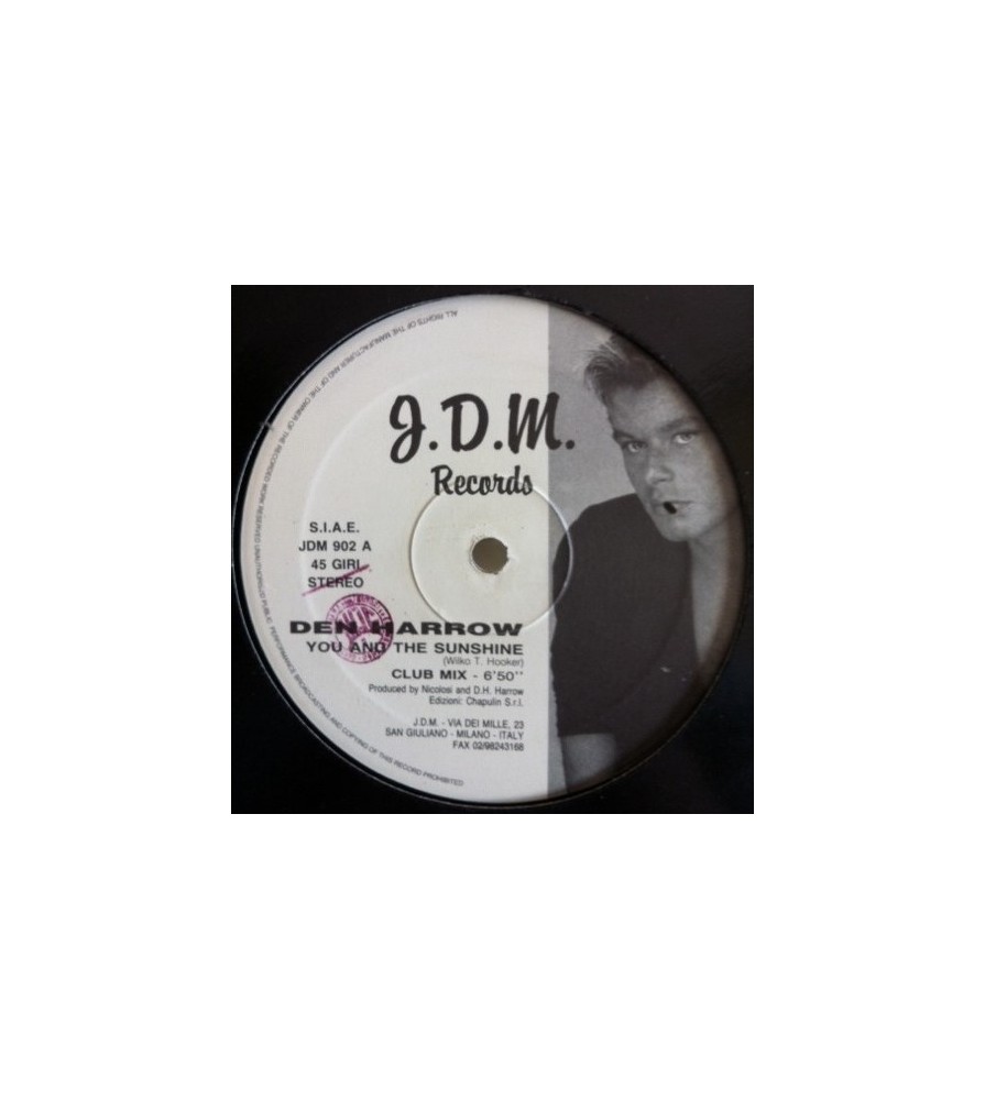 Den Harrow ‎– You And The Sunshine