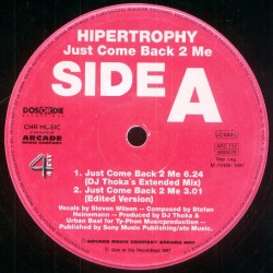 Hypertrophy – Just Come Back 2 Me (NACIONAL)