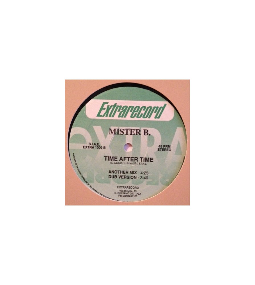 Mister B ‎– Time After Time