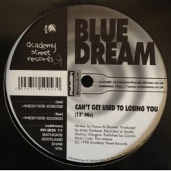 Blue Dream ‎– Can't Get Used To Losing You