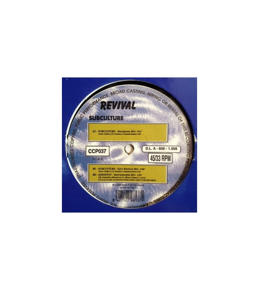 Revival - Subculture