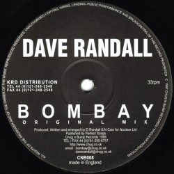 Dave Randall ‎– Bombay 