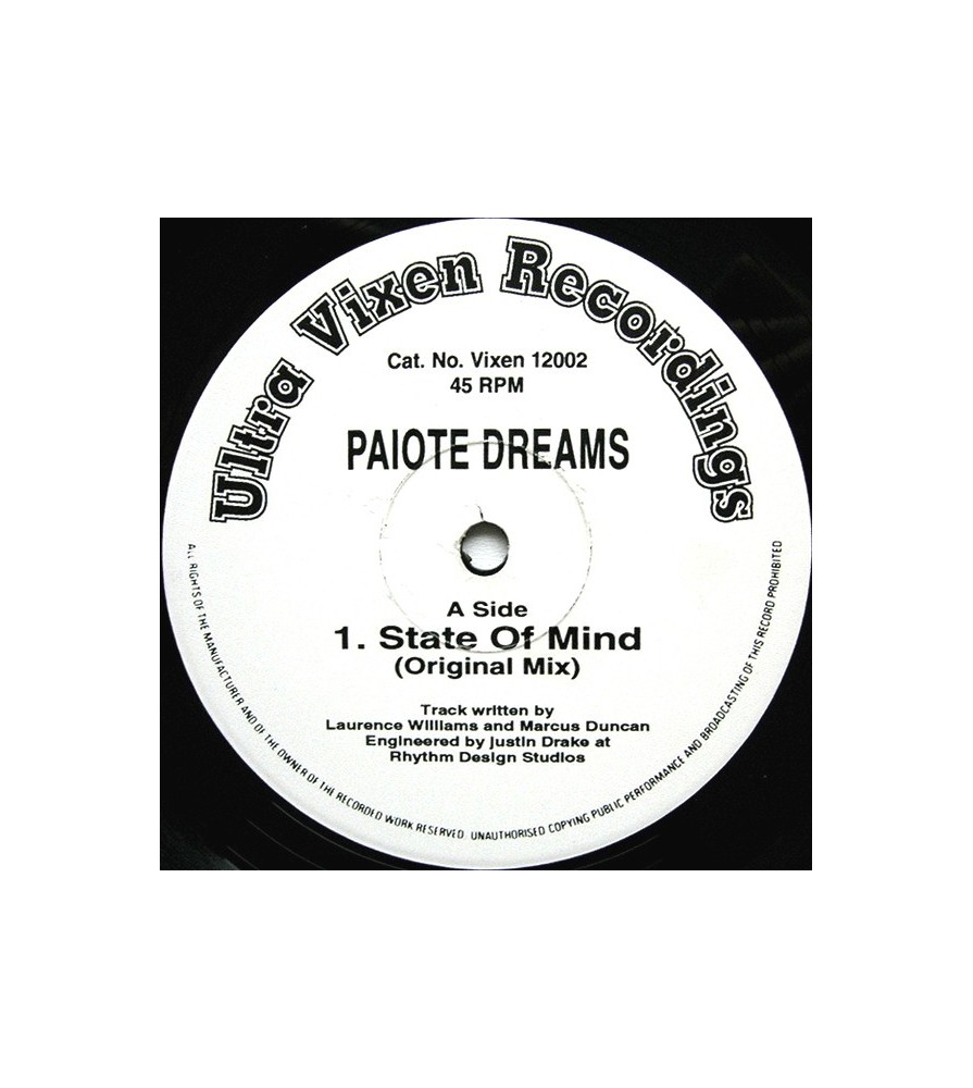 Paiote Dreams ‎– State Of Mind 