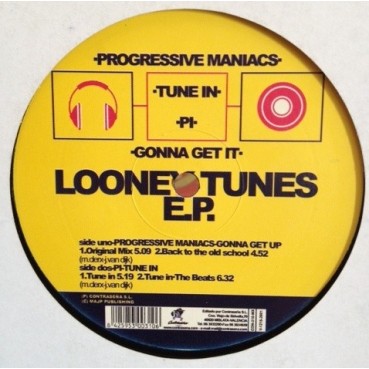  Progressive Maniacs & Pi ‎– Looney Tunes EP