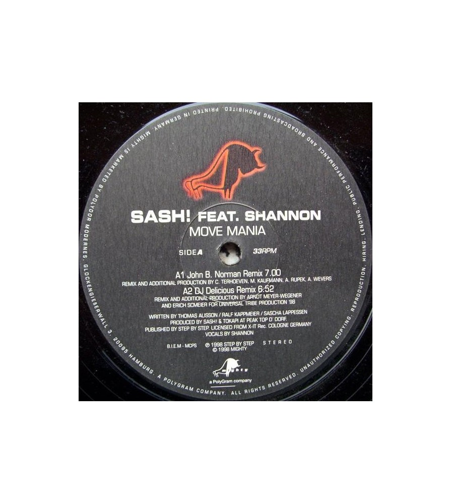 Sash ‎– Move Mania