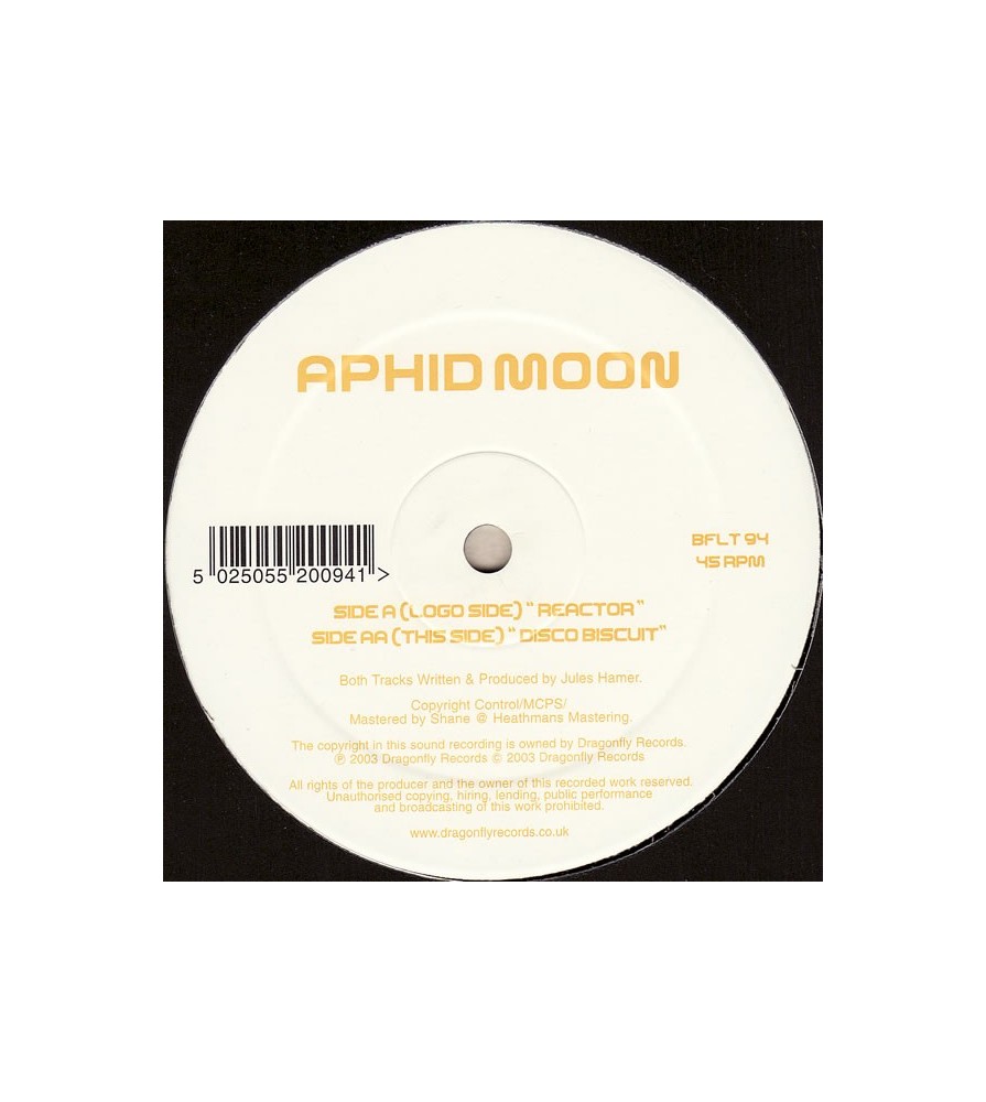 Aphid Moon ‎– Reactor / Disco Biscuit 