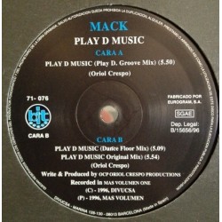 Mack ‎– Play D Music