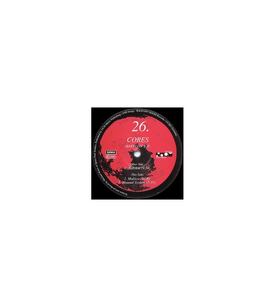 Cores ‎– Babylon EP 