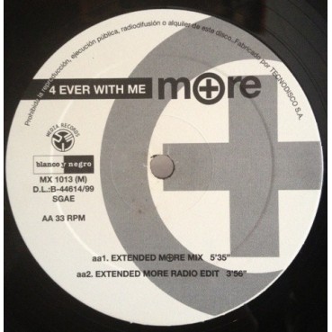 More - 4 Ever With Me (TEMAZO HOOK & ROCKOLA¡¡ COPIA NACIONAL)