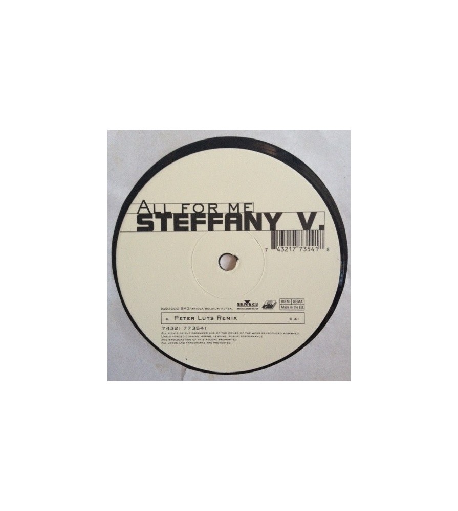 Steffany V ‎– All For Me