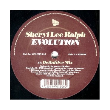 Sheryl Lee Ralph - Evolution(2 MANO,REMEMBER 90'S¡ COPIA IMPORT¡¡)