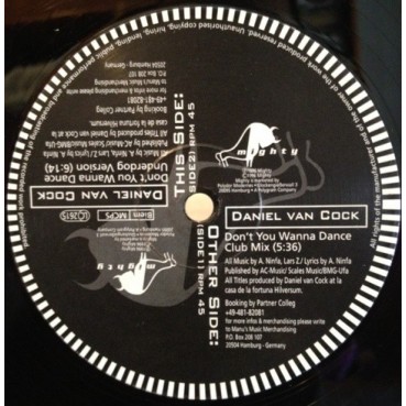 Daniel Van Cock – Don't You Wanna Dance Daniel Van Cock – Don't You Wanna Dance