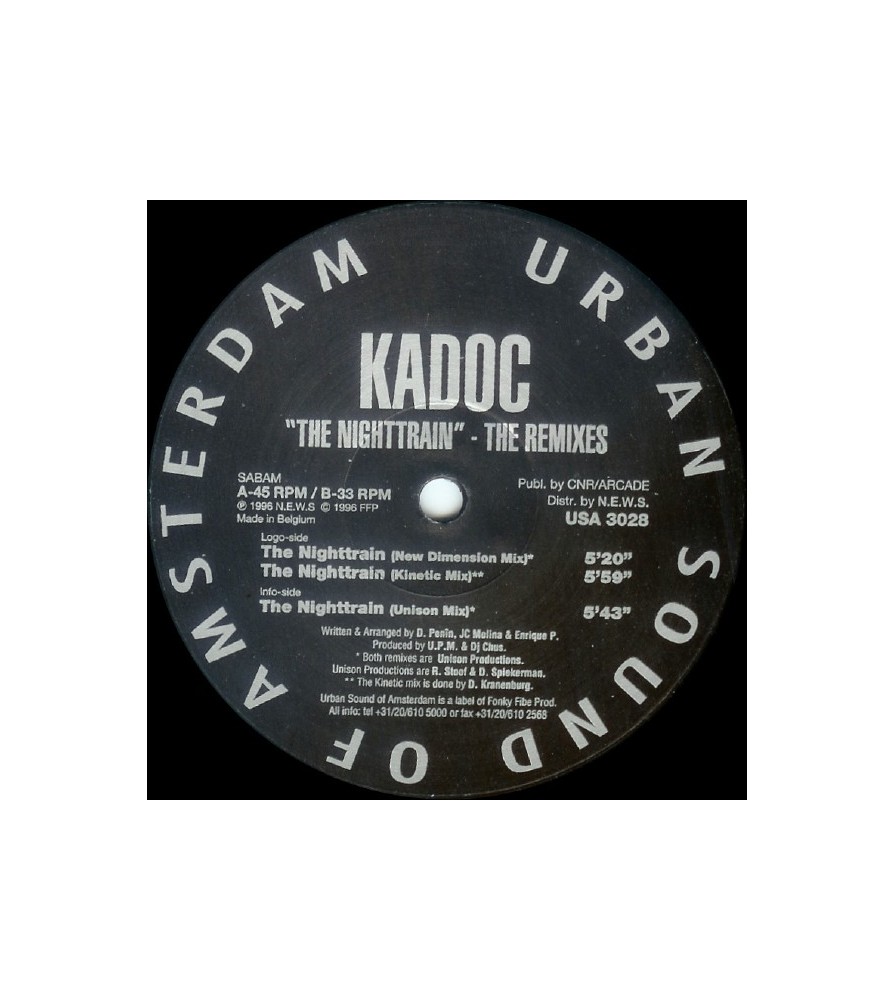 Kadoc - The Nighttrain - The Remixes