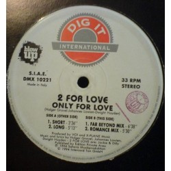 2 For Love ‎– Only For Love