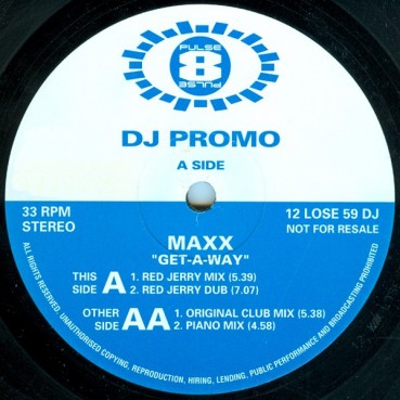 Maxx ‎– Get-A-Way (IMPORT)