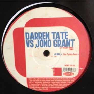 Darren Tate vs. Jono Grant - Let The Light Shine In / Them banshis - In Heaven