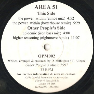 Area 51  ‎– The Power Within