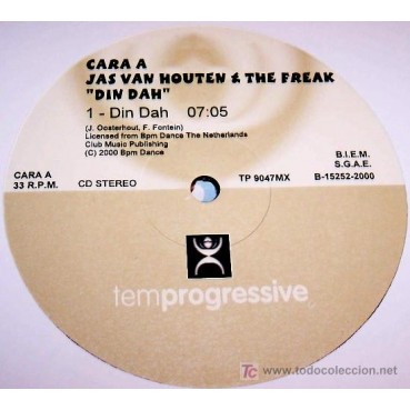 Jas Van Houten & The Freak - Din Dah (TEMPROGRESSIVE)