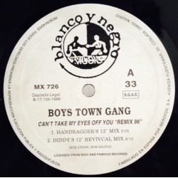 Boys Town Gang ‎– Cant Take My Eyes Off You