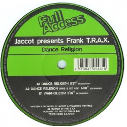 Jaccot Presents Frank T.R.A.X. – Dance Religion (IMPORT¡¡)