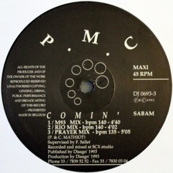 PMC ‎– Comin (IMPORT)