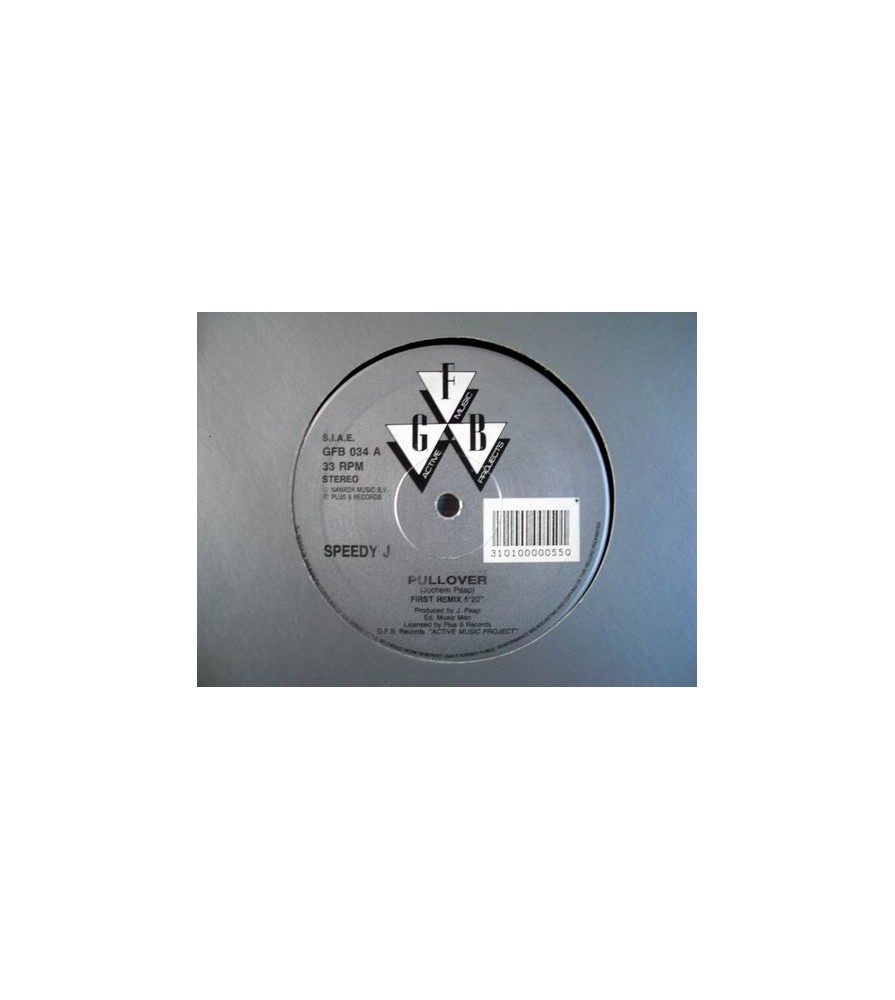 Speedy J ‎– Pullover (Remixes) 