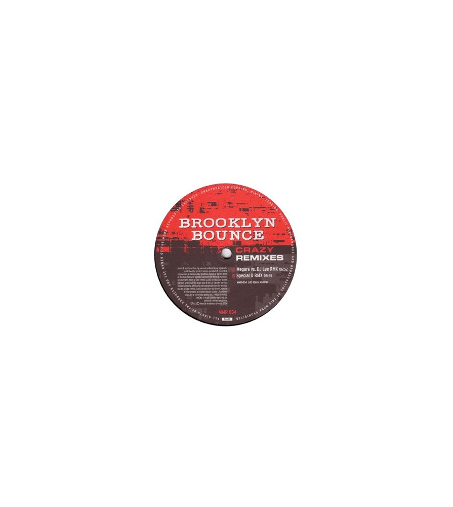 Brooklyn Bounce ‎– Crazy (Remixes)