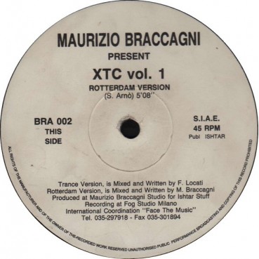 Fabio Locati / Maurizio Braccagni ‎– XTC Vol. 1 