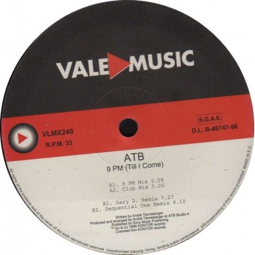 ATB – 9PM (Till I Come) (VALE MUSIC)