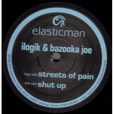  Ilogik & Bazooka Joe ‎– Streets Of Pain / Shut Up 