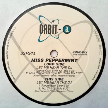 Miss Peppermint – Let Me Hear The DJ (SELLO ORBIT-A¡¡)