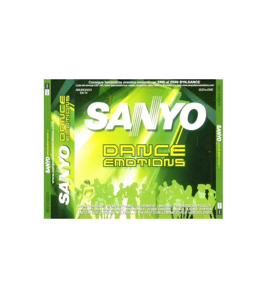 Sanyo Dance Emotions V.1 (DOBLE CD)