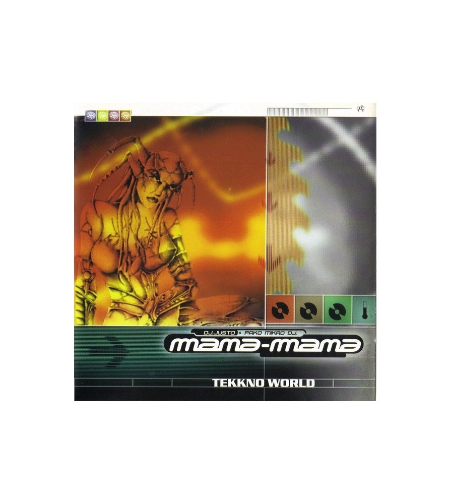 DJ Justo & Pako Mikro DJ ‎– Mana-Mana Tekkno World (DOBLE CD)