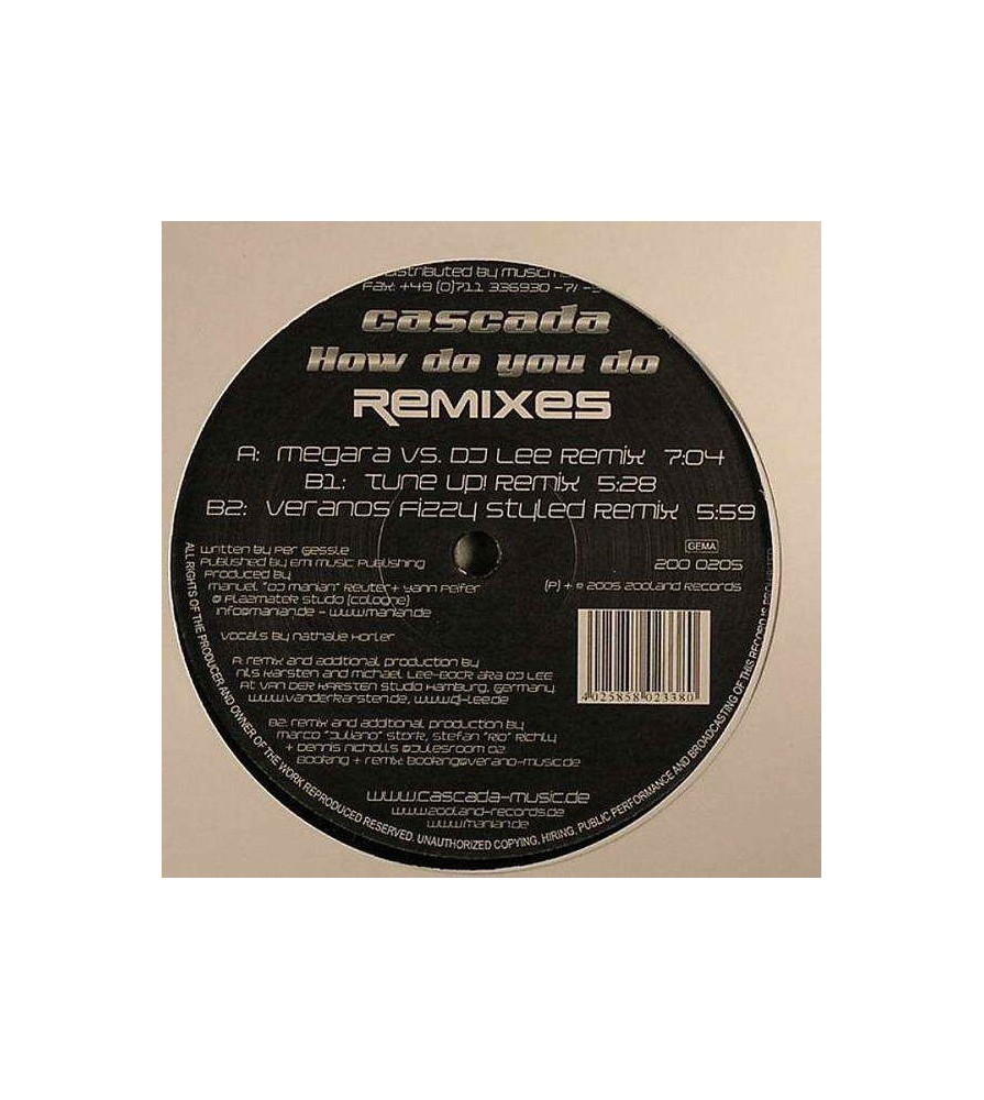 Cascada - How Do You Do (TEMAZO DJ MARTA,COPIA IMPORT¡)