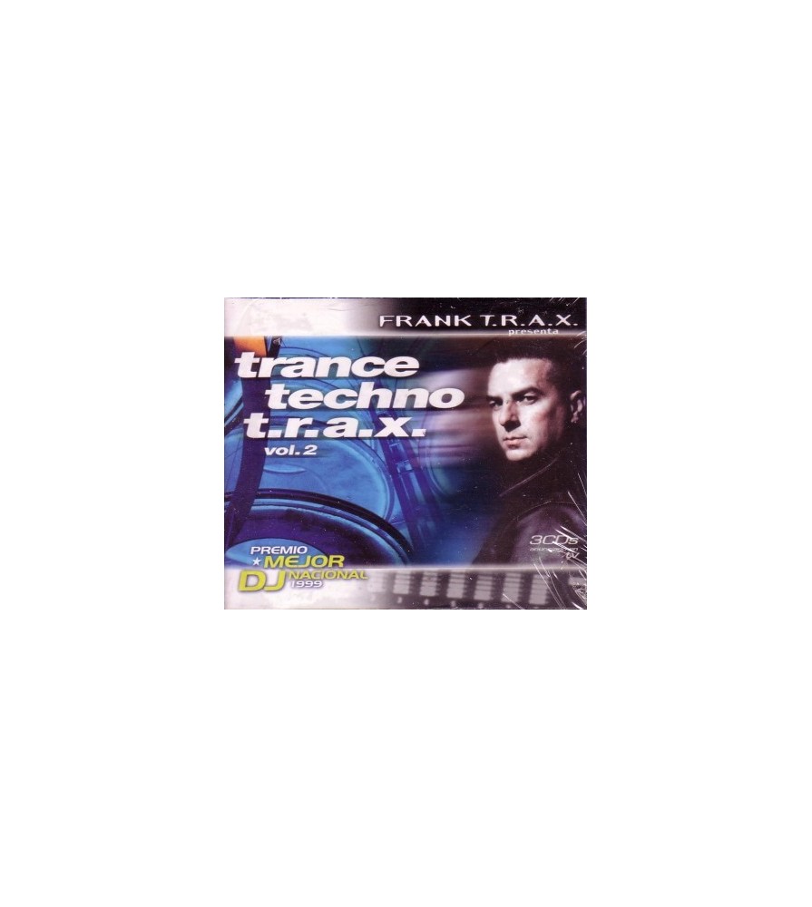  Frank T.R.A.X. ‎– Trance Techno T.R.A.X. Vol. 2  (DOBLE CD)