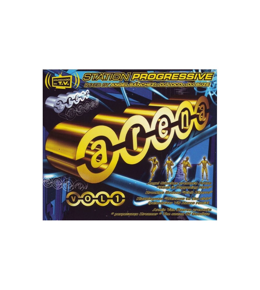 Angel Sánchez + DJ Loco + DJ Suze ‎– Arena Vol.1 (DOBLE CD)