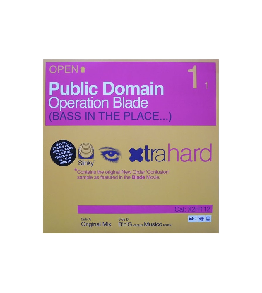 Public Domain ‎– Operation Blade (Bass In The Place...)