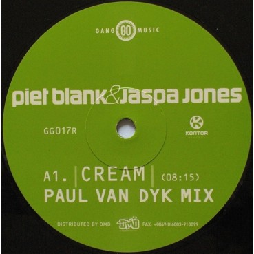 Piet Blank & Jaspa Jones - Cream (The Remixes)