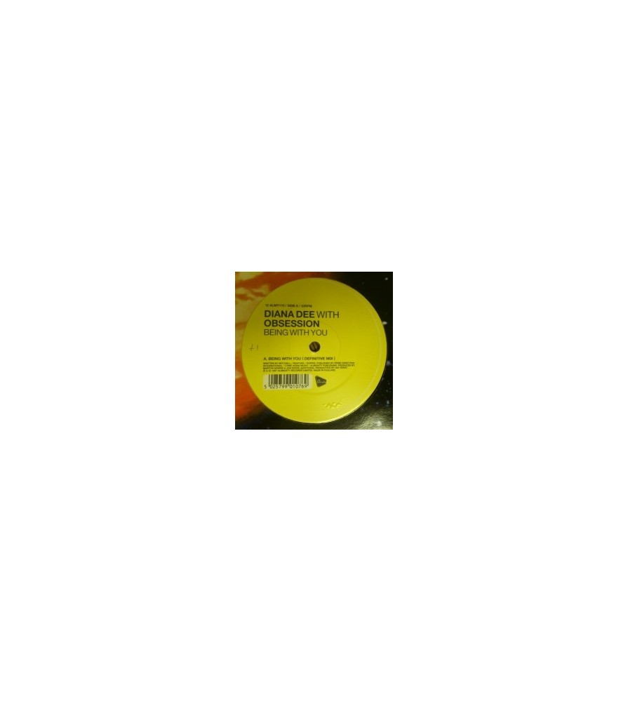  Diana Dee With Obsession ‎– Being With You (almighty records)